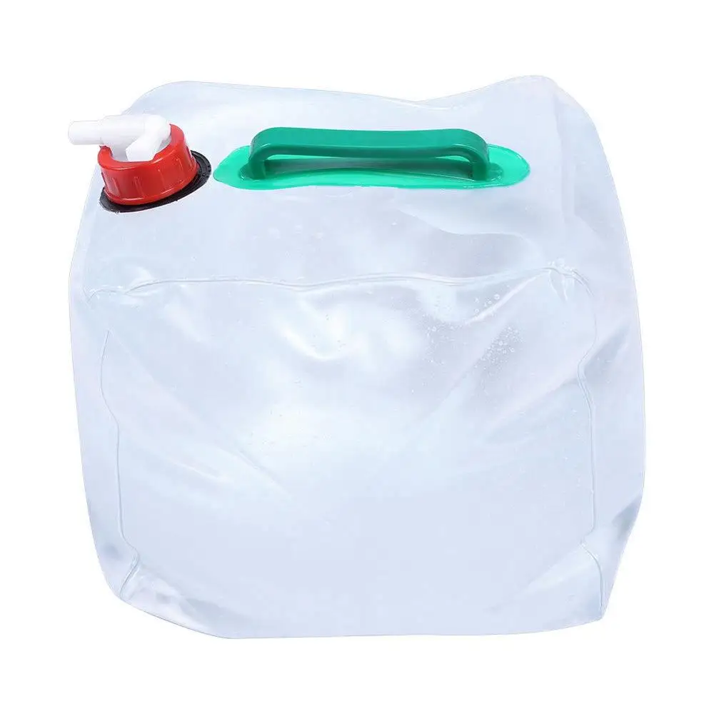 20L Outdoor Drinking Water Bag Portable Folding Collapsible Handheld Bucket Sports Bottle Camping Climbing Container Carrier | Спорт и