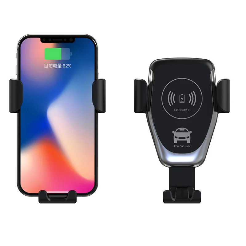 Автоматическое автомобильное зарядное устройство 10 Вт беспроводное для Xiaomi 9