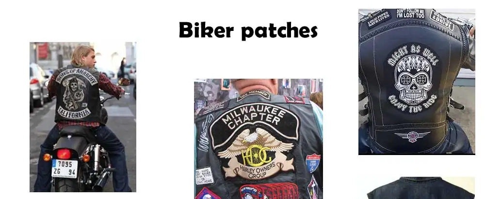 Мода хатлер Имя тег смешной панк Рок вышитые байкерские мотоциклетные нашивки для жилет шляпа джинсы