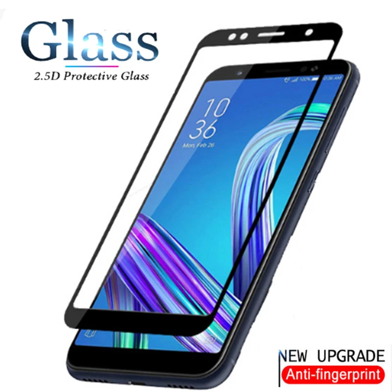 Защитное стекло с полным покрытием для Asus Zenfone Max pro M1 ZB601KL ZB555KL защита экрана Для max