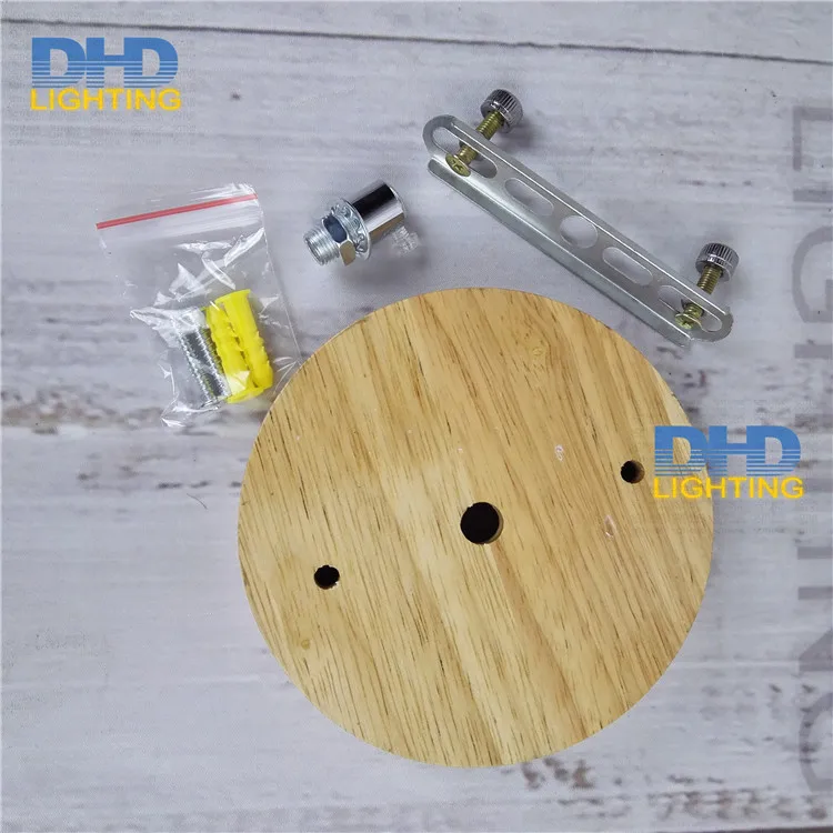 Us 8 8 Free Ship 120mm Wooden Pendant Lamp Holder Plate Diy Wood Ceiling Canopy Lighting Accessories Wood Lamp Ceiling Rose And Base In Lamp Bases