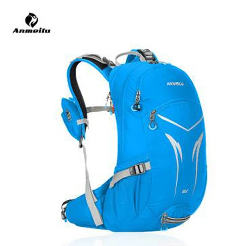 Blue With Water Bag Anmeilu, 20л, водонепроницаемая, MTB, велосипедная сумка, Mochila, Ciclismo, для спорта на открытом воздухе, для бега, для велоспорта, рюкзак, гидратация+ 2л, для воды - Цвет: Blue With Water Bag