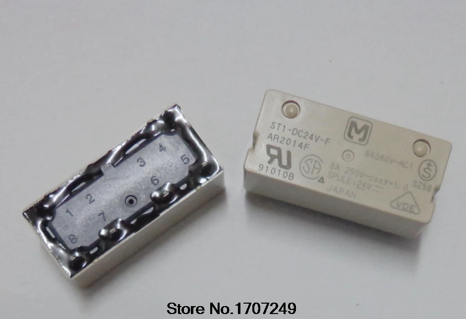 Бесплатная доставка 10 шт./лот новое оригинальное реле ST1 DC24V F AR2014F (если вам нужно