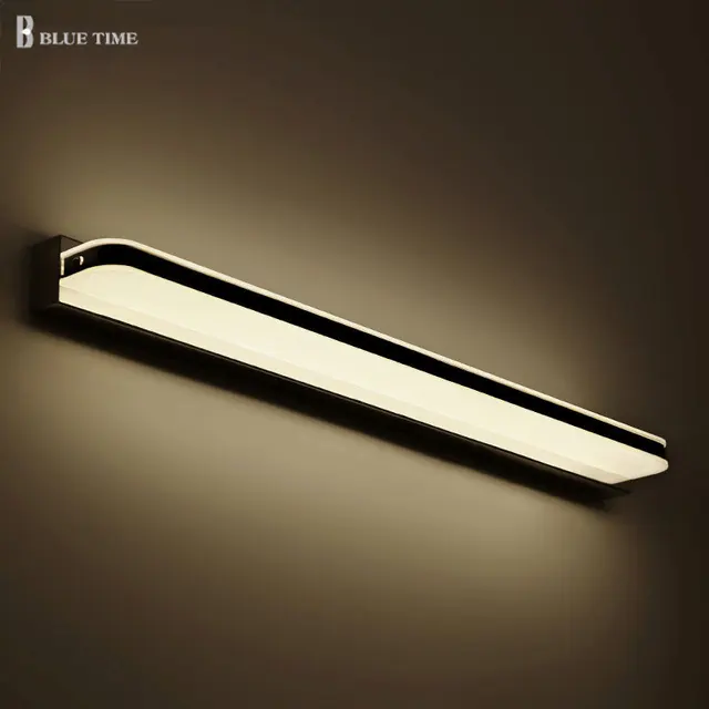 120CM 100CM 60CM led bathroom wall light lamps modern Wall mounted Bar decoration lights AC 110v