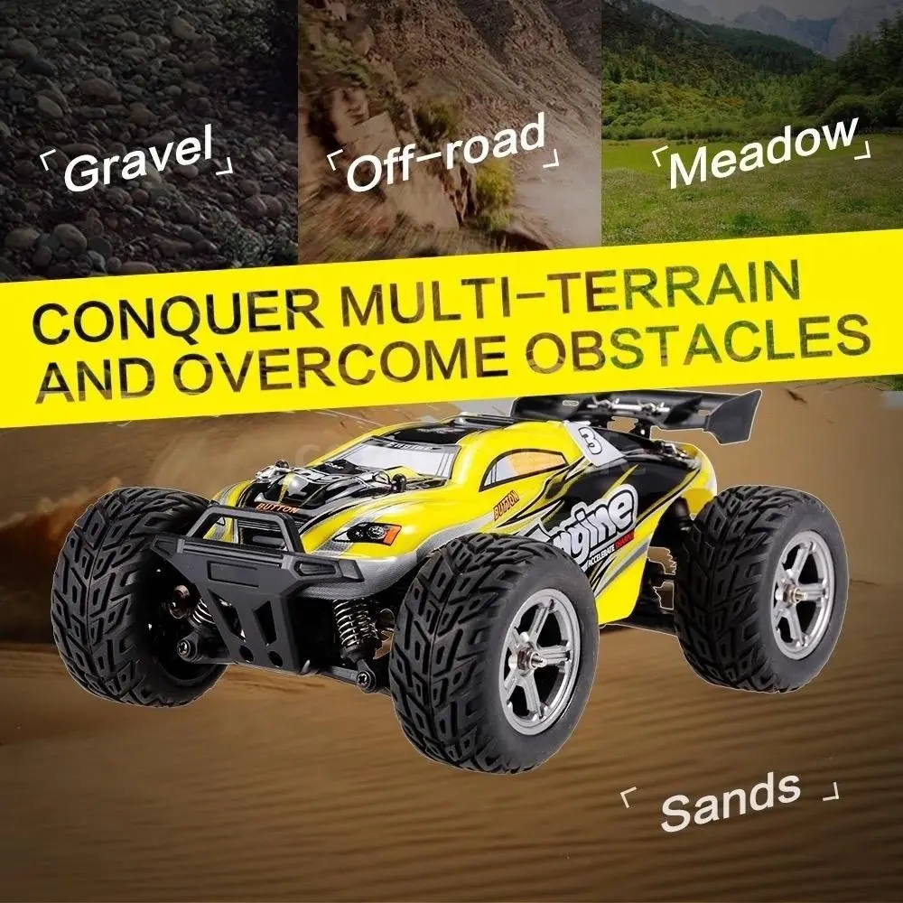 1:20 RC Car Off-Road Vehicle Buggy Remote Control Rock Crawler Electric RC Toys Kids Car Bigfoot Climbing Car Kids Toys