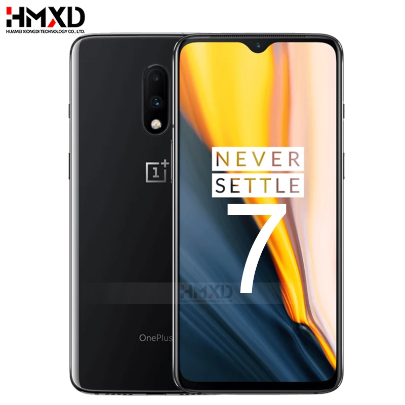 

Original Oneplus 7 8GB 256GB Mobile Phone Snapdragon 855 Octa Core 6.41" AMOLED 48MP+16MP Dual Cameras NFC 3700mAh smartphone