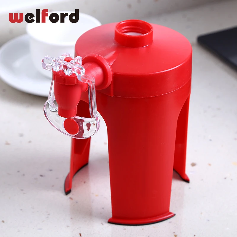

Majic Table Clip Holders Soda Dispenser Bottle Coke Upside Down Drinking Water Dispense Party Bar Kitchen Gadgets Drink Machines