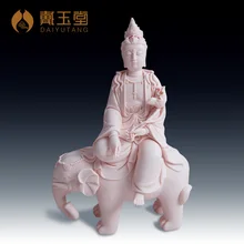 Dai yutang керамические Будды украшения дома подарки Hua Yan Лаковая Будда Бодхисаттва/12-дюймовый самантабхадра бодхисаттвы D06-83