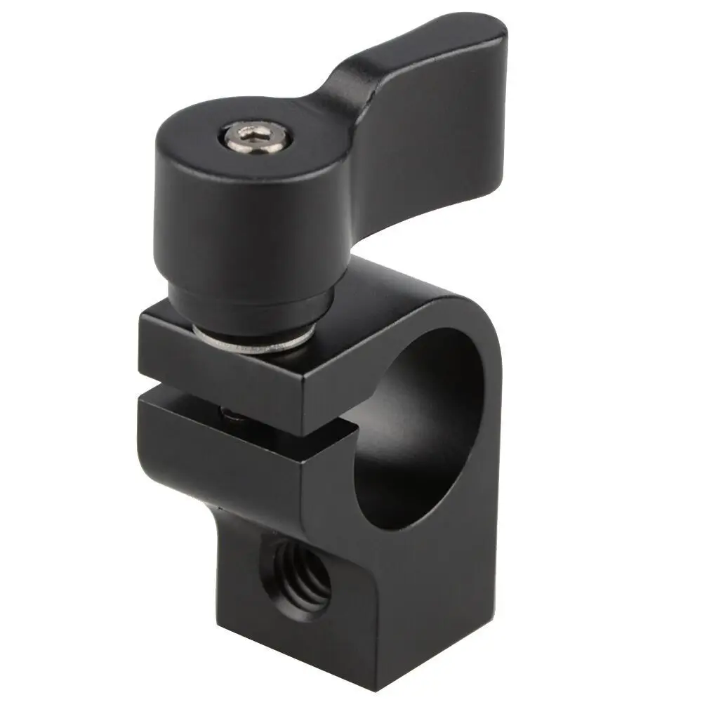 CAMVATE 1/4 &quotРезьбовое крепление рельсовый блок стержень зажим 15 мм DSLR Риг поддержка