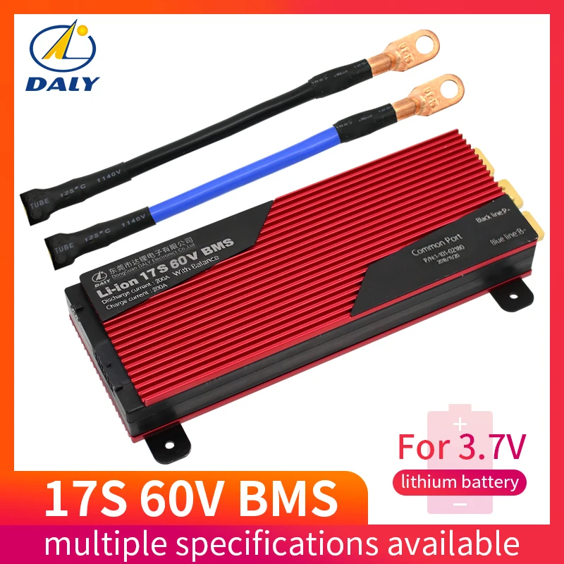 

Daly 17S 60V 120A 150A Smart BMS battery management system bms for e-bike for lithium battery