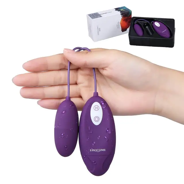 silicone vibrating eggs InToYou App Series Vibrating Egg with App Double Layer Silicone Purple – My  Dr. XM main image 0