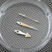 Светящиеся оранжевые стрелки часов подходят Miyota 8205,8215, 821A автоматические детские наручные часы