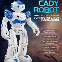 Радиоуправляемый робот интеллектуальное Программирование дистанционное управление робот игрушка Biped Гуманоид робот для детей подарок на день рождения умный робот собака домашнее животное