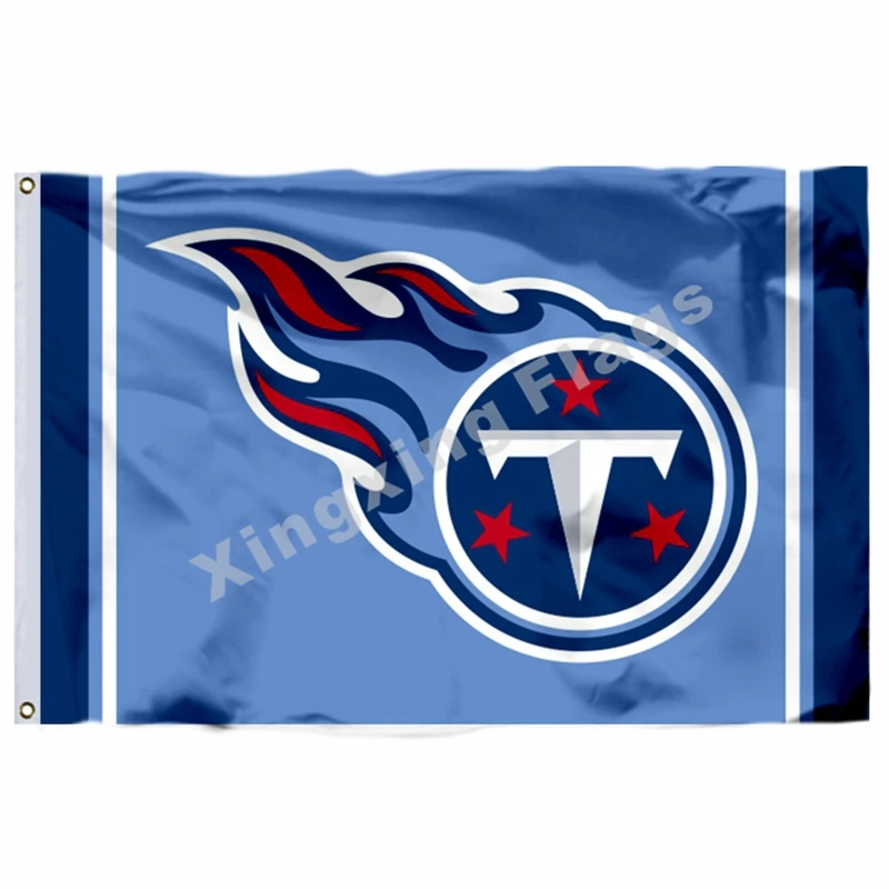 Tennessee Titans Column Flag 3ft X 5ft Polyester Nfl