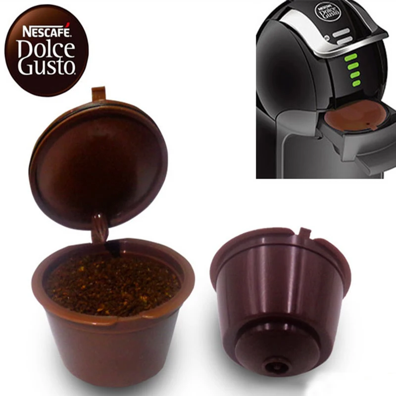 Мл. Густо Nescafe ситечко кофейная коробка Nespressomachine повторное использование капсулы оболочки заполненные кофейные инструменты американо капучино 3 шт./набор