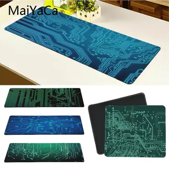 

MaiYaCa Hot Sales Circuit Board Computer Gaming Mousemats Rubber Mouse Pad Computer Game Tablet Mousepad