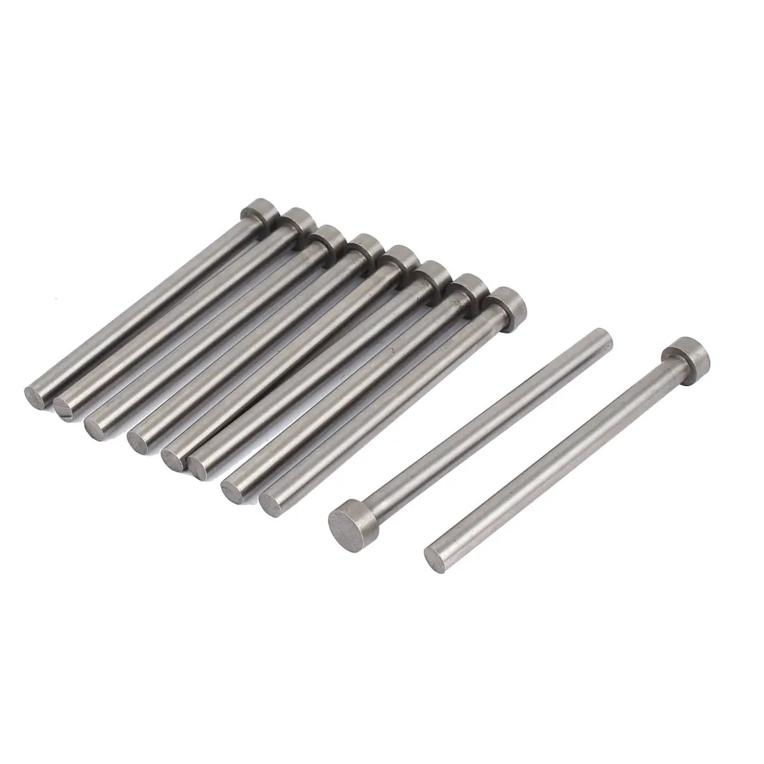 1 2 12 7mm Tip Straight Injection Mould Ejector Pin Die Thimble 10pcs