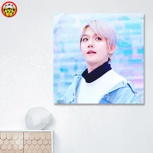 Dahuawang DIY Цифровая живопись корейской мужской звезда экзо/EXO-K член Бянь boxian baek hyun сам живописный Декор для комнаты картина