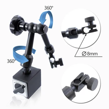 

universal magnetic base table seat for lever indicator dialgage dial indicator Small table working magnetic force