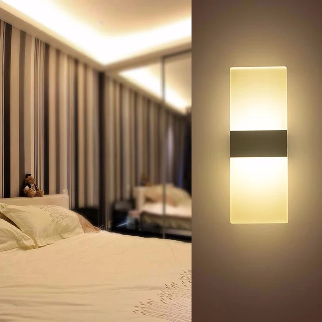 US $24.5 30% OFF|Modernen Stil 12 Watt Acryl Montiert Wandleuchte LED Wandleuchte Schlafzimmer Bad Licht für Hotel Treppen Gang Treppen Licht ... US $24.5 30% OFF|Modernen Stil 12 Watt Acryl Montiert Wandleuchte LED Wandleuchte Schlafzimmer Bad Licht für Hotel Treppen Gang Treppen Licht ...