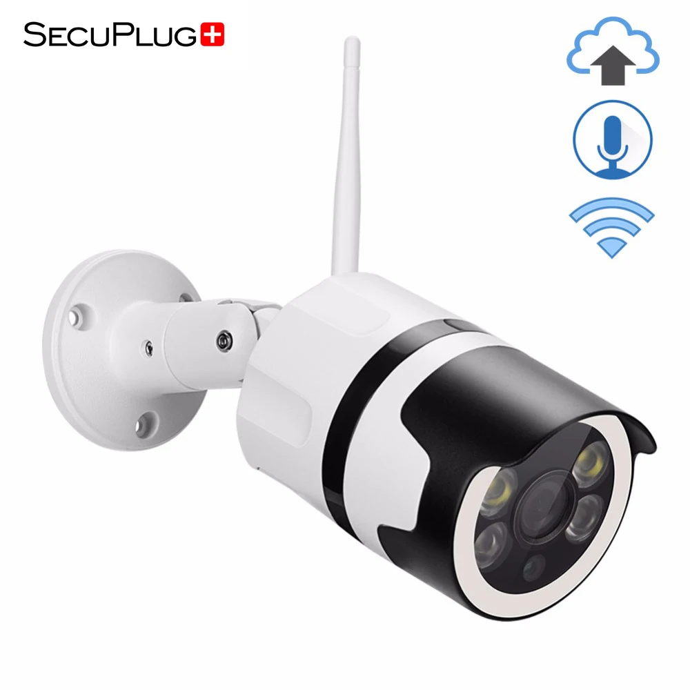 Камера безопасности дома Wifi наружная ip-камера беспроводная камера наблюдения камера ИК ночного видения CCTV контрольная Пуля Cam 1080P