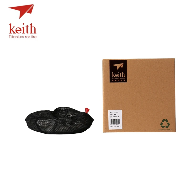 Keith titanio 4 unids en 1 platillo Platos al aire libre Vajilla camping senderismo Placas cuchillería picnic 300 ml-450 ml