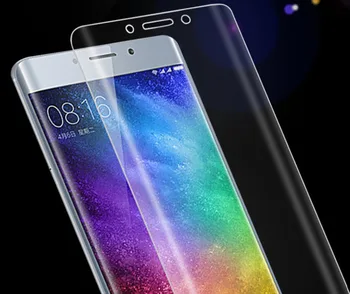 

100pcs/lot camdems 3D Curved Full Cover Screen Protector Soft PET For Xiaomi Mi Note 2 3 Protective Film (Not Tempered glass )