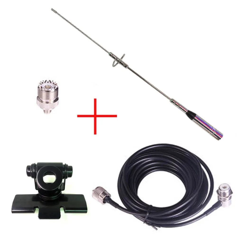  PackageNL-770S Antenna+For Nagoya RB-400 Antenna Mount+5M Extend Cable+RF adapter for Baofeng UV5R UV-5RA Wouxun KG-UVD1P KG-UV6D (3)