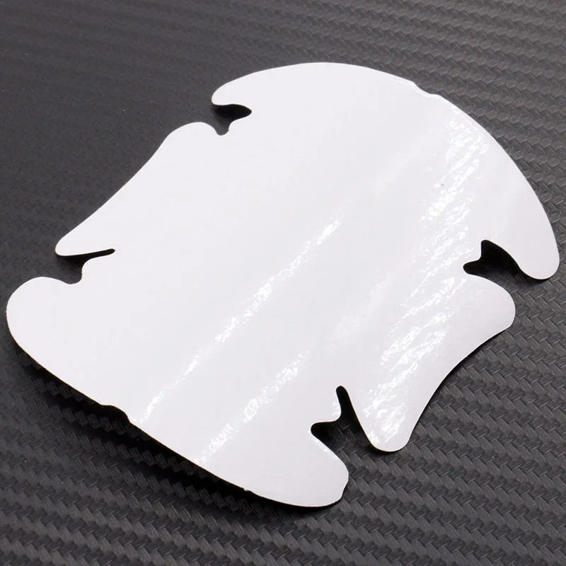 4pcs/set Invisible Clear Car Door Handle Paint Scratch Protector Guard Film Sheet