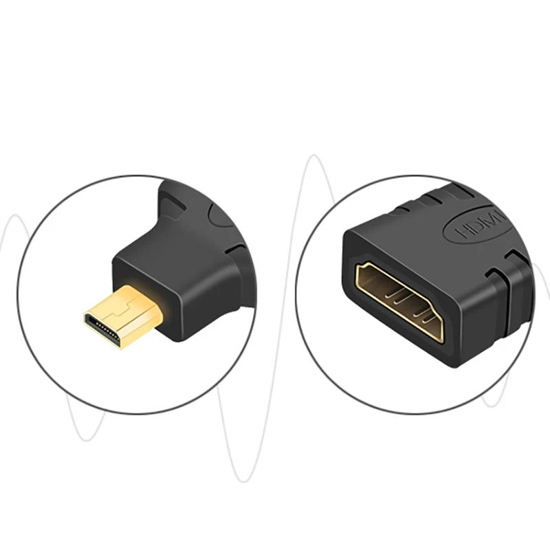 Micro HDMI To HDMI Adapter Cable 4K 1080P 1set Mini Converter Gold Plated HD Extension Adapter Connector for Video TV for Xbox Micro HDMI To HDMI Adapter Cable 4K 1080P 1set Mini Converter Gold Plated HD Extension Adapter Connector for Video TV for Xbox