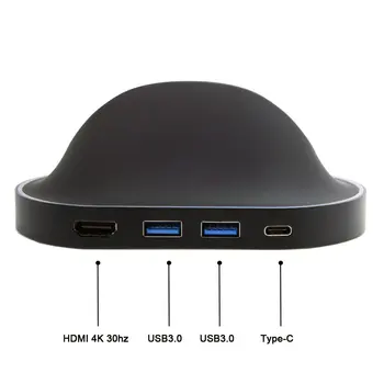 

Cablecc USB 3.1 Type-C USB-C Dock Station to HDMI & Dual 3.0 Hub & Power For S8 S9 Mate10 P20