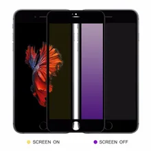 3D Full Cover Screen Protector Tempered glasses Film Anti Blue Light Nano Explosion-proof for iphone7 8plus 6S 6S Plus Glass