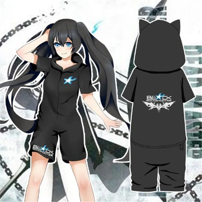 Хлопковая пижама для мужчин и женщин BLACK ROCK SHOOTER Cosplay DEAD MASTER новая черная