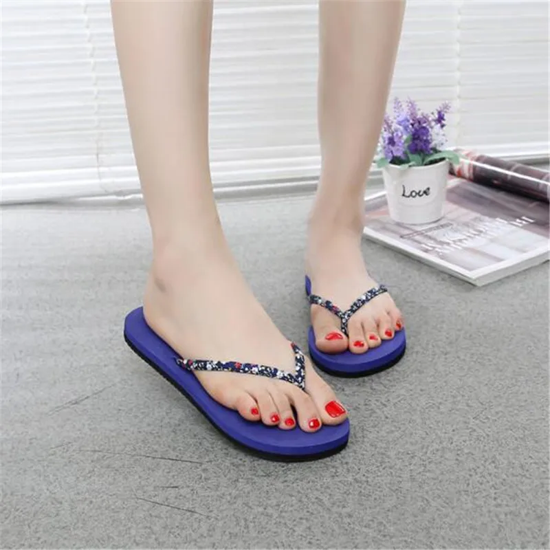 

POADISFOO Women flats with slippers sandals EVC PVA material beach sandals 3 color 36~40 size shoes summer style .WNH-6100