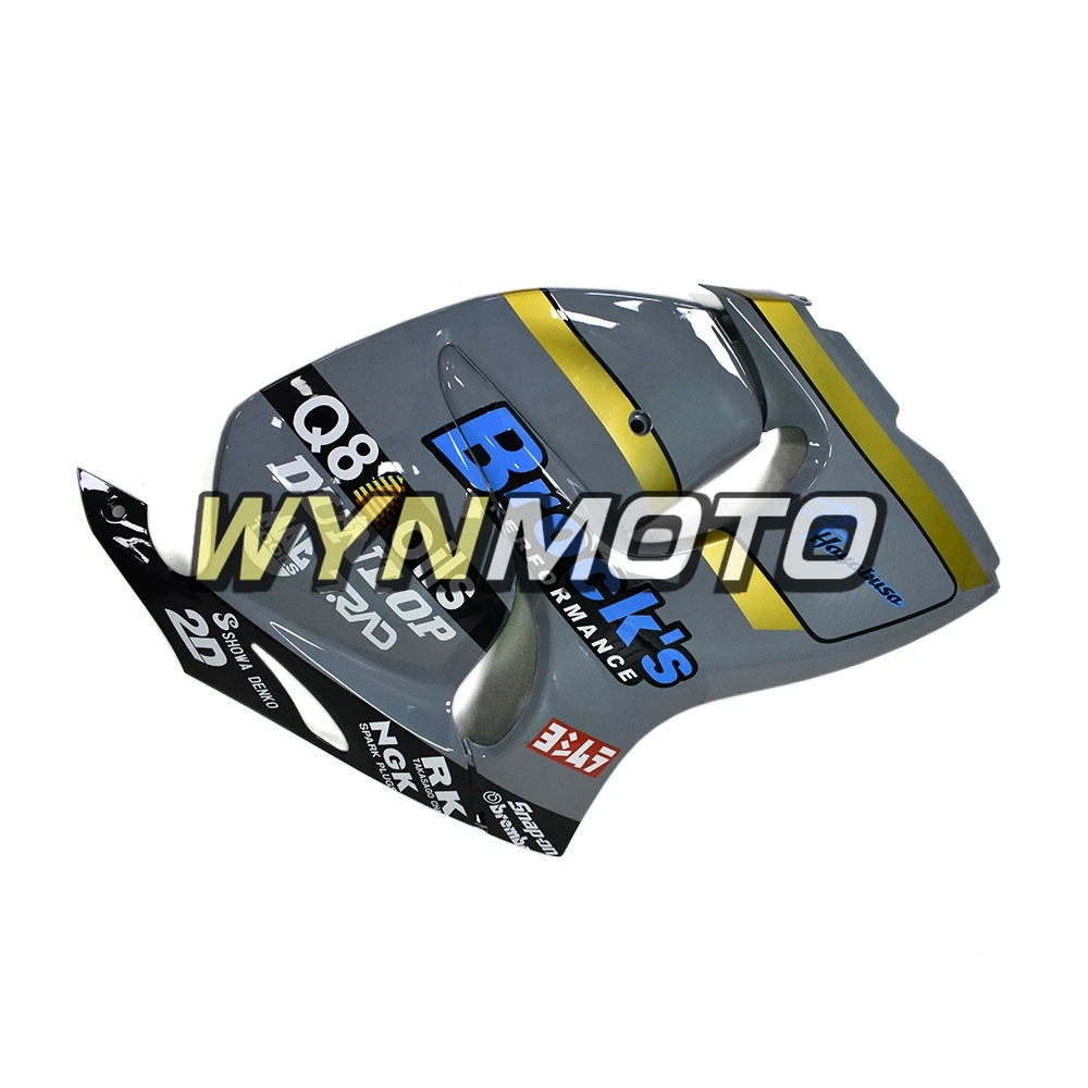 Полный ABS пластик инъекции серый желтый Корпус Комплект для Suzuki GSXR1300 Hayabusa 2008- корпусов кузова мотоцикл обтекатели