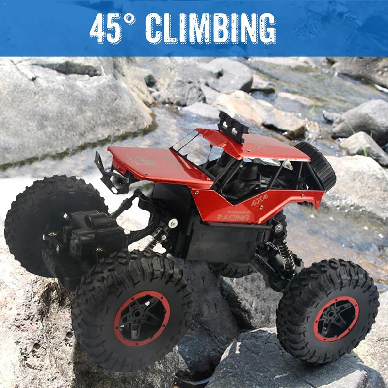 Сплав 2,4G Rc Внедорожник 1:14 четыре колеса зарядка пульт дистанционного управления альпинистская машина детская Автомобильная игрушка Подарки на день рождения