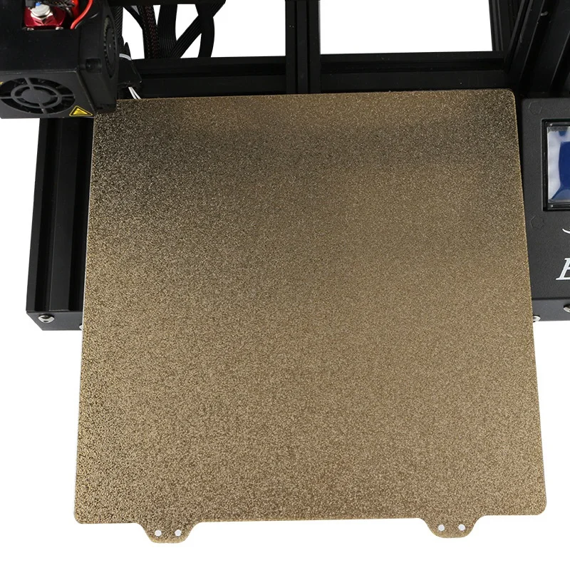 235x235 Ender 3 двухсторонняя текстурированная пружина Pei стальной лист с порошковым