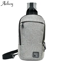 Aelicy модные холщовые сумки на плечо дизайн мужские сумки-мессенджеры повседневные сумки на плечо холщовые сумки на молнии нагрудные сумки на плечо