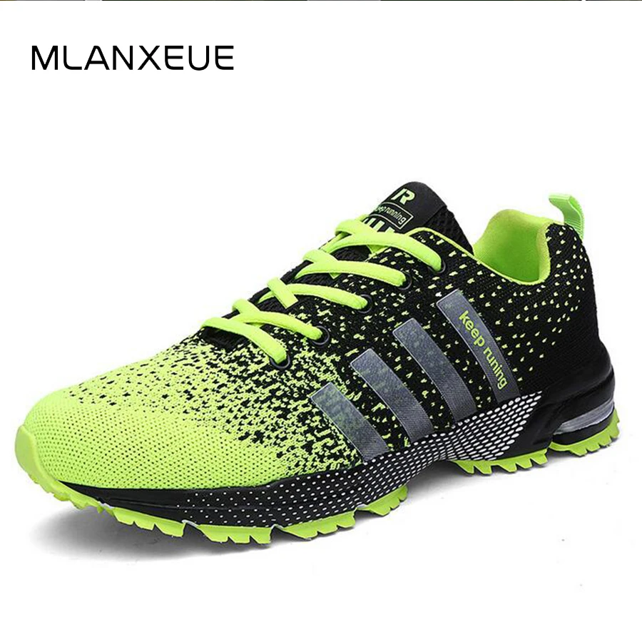 

MLANXEUE 2018 Breathable Lovers Unisex Casual Shoes Race an Male Shoe Size 35-4 Fashion Lace-up Human Comfortable Men Shoes