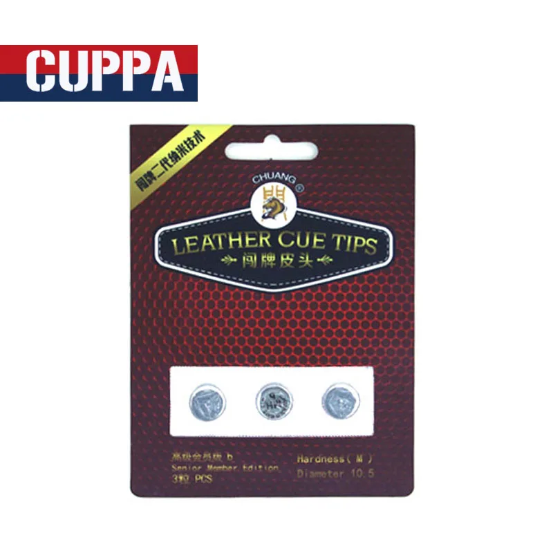 Новое поступление 3 шт./лот Cuppa Snooker сигнальный наконечник 10 5 мм S/M/H аксессуары для