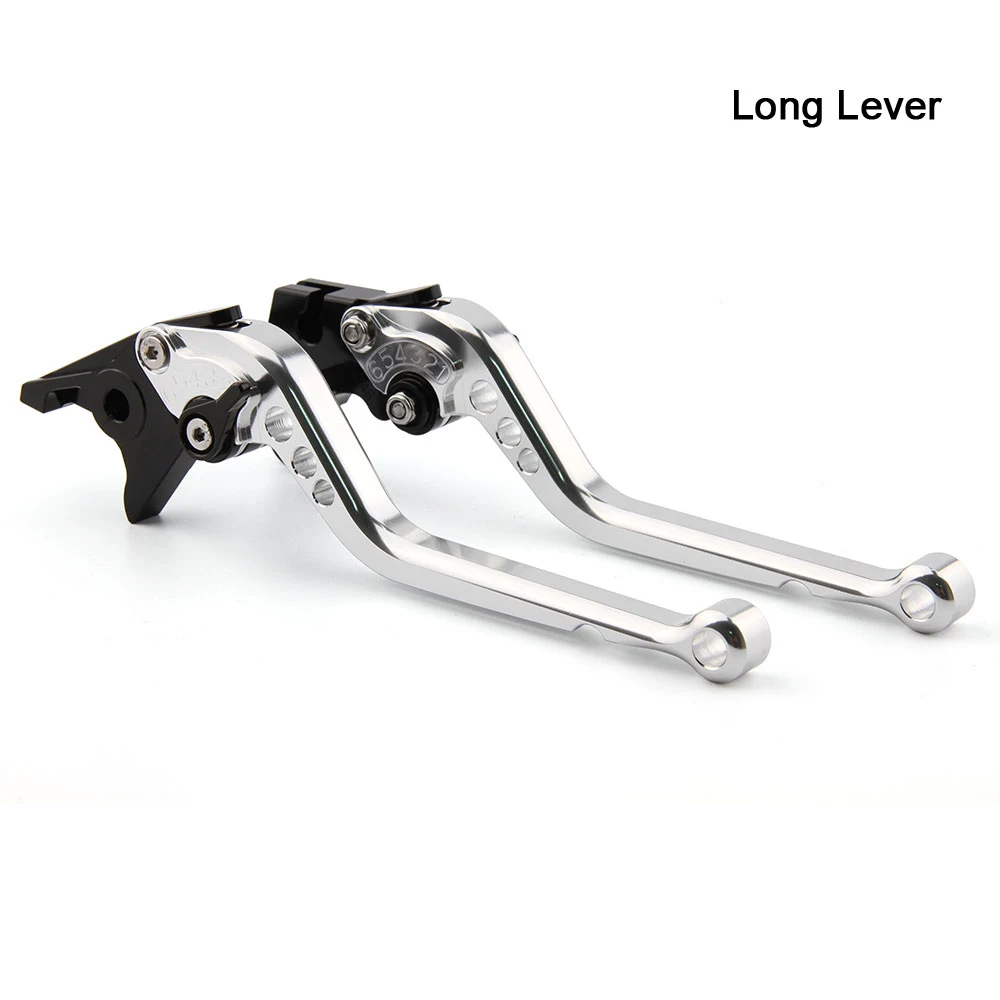 Для Honda RC51 RVT1000 2000-2006 ЧПУ Рычаги Тормозная система сцепления SP-1 SP-2 короткий длинный барабан сцепления тормозной рычаг Ручка - Цвет: Long-Silver
