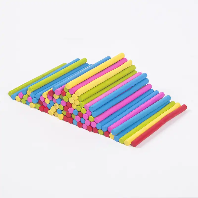 200//500//1000pcs Wood Counting Sticks Rods Preschool Math Learning Toy 2 Colour