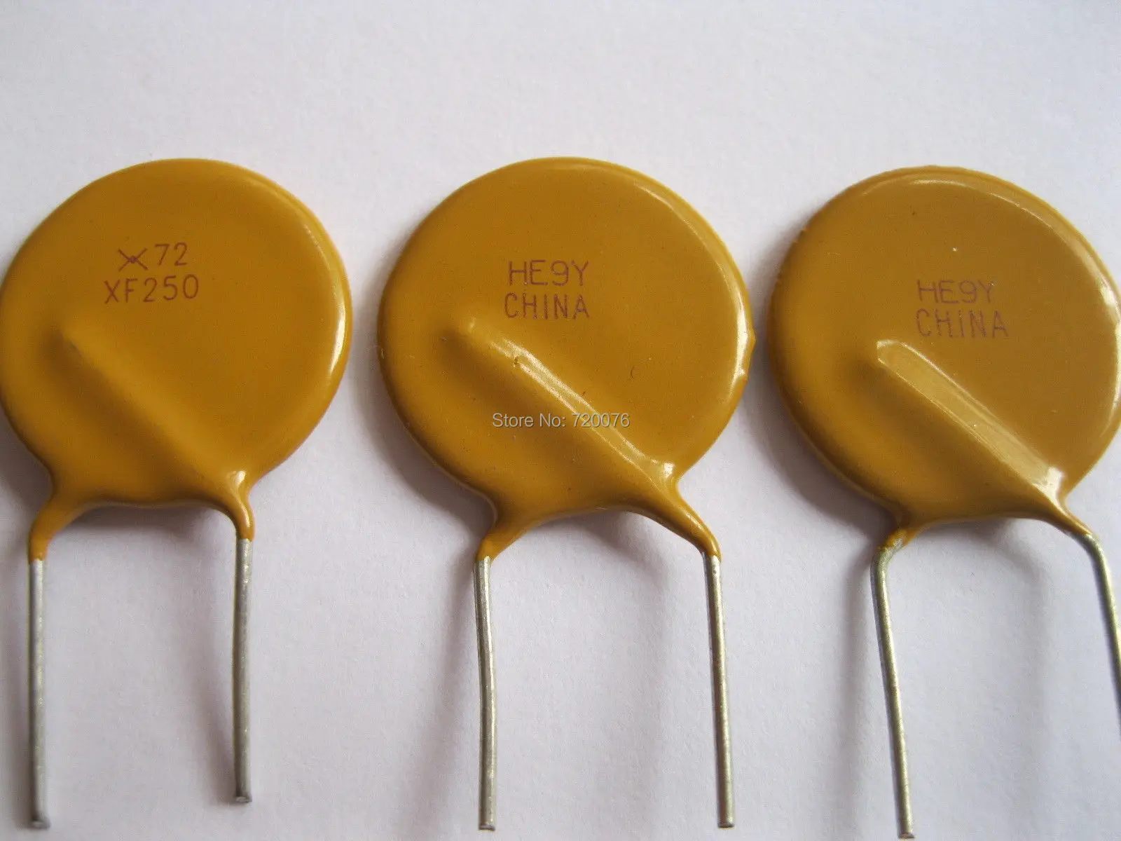 

500 pcs Resettable Fuse 72V 2.5A Radial Leaded PPTC PolySwitch New