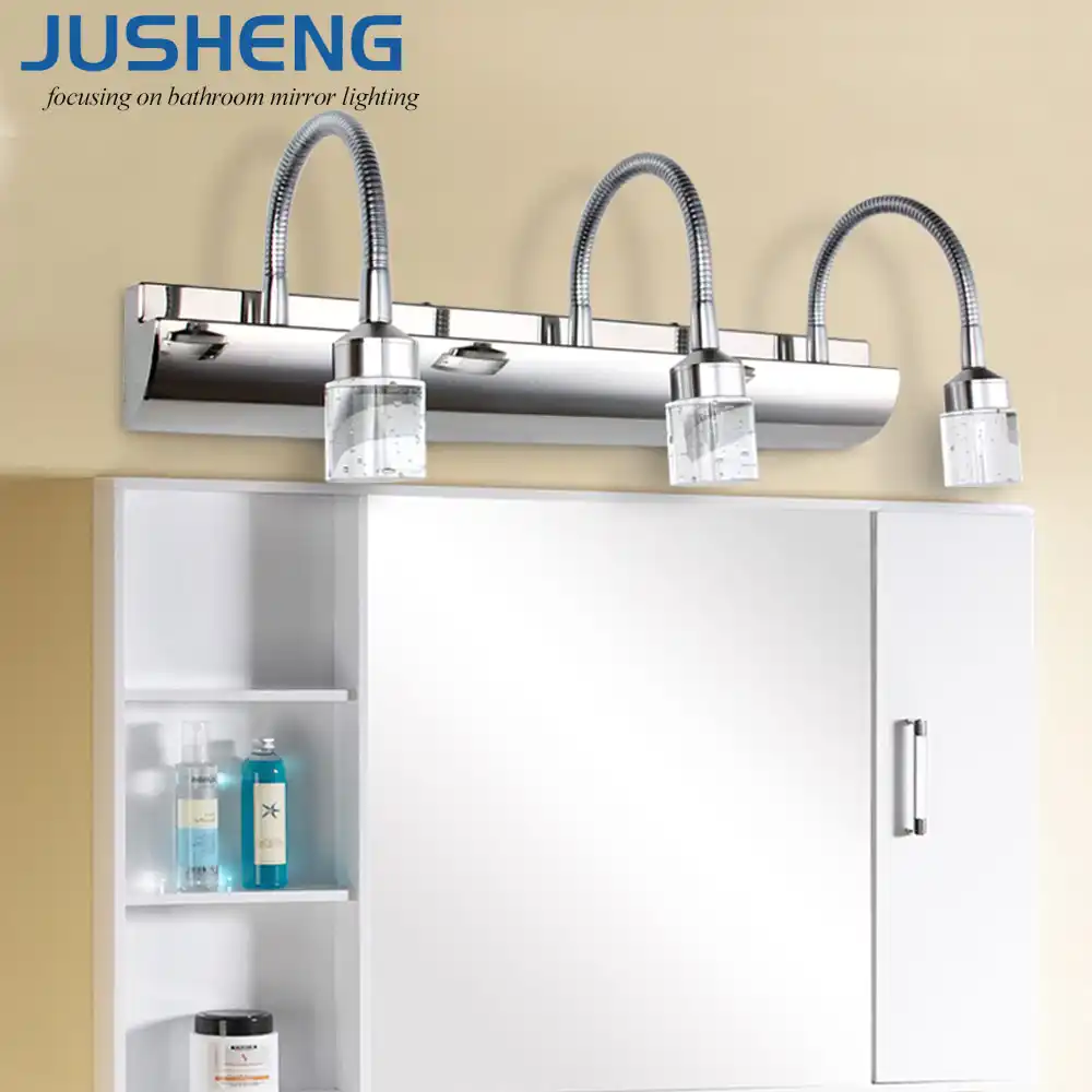 JUSHENG Modern banyo LED duvar lambası ayarlanabilir ışın açısı ile JUSHENG Modern banyo LED duvar lambası ayarlanabilir ışın açısı ile