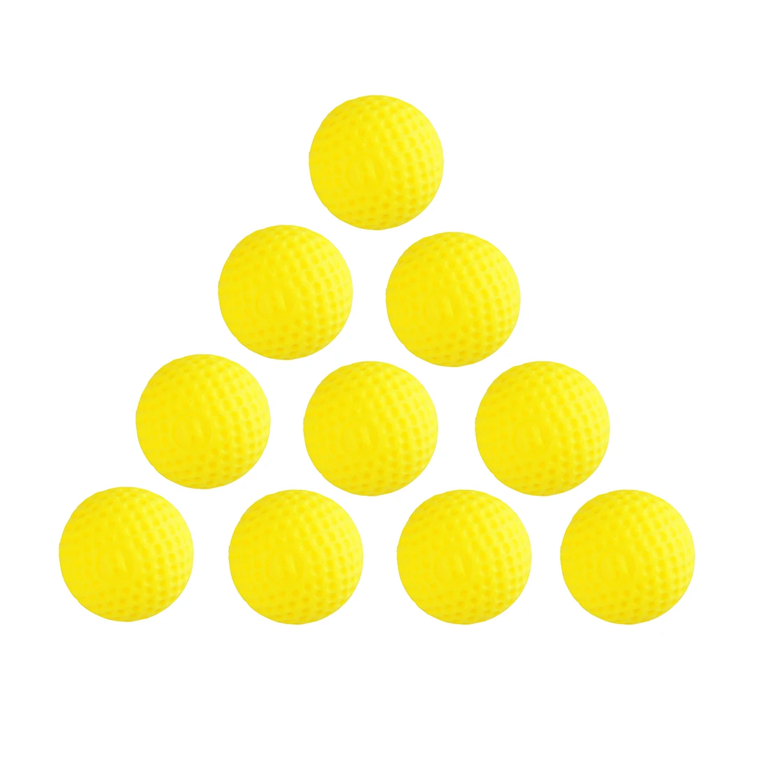 

Rowsfire 10Pcs Round Soft Bullet Foam Bullets for nerf Rival series - Yellow