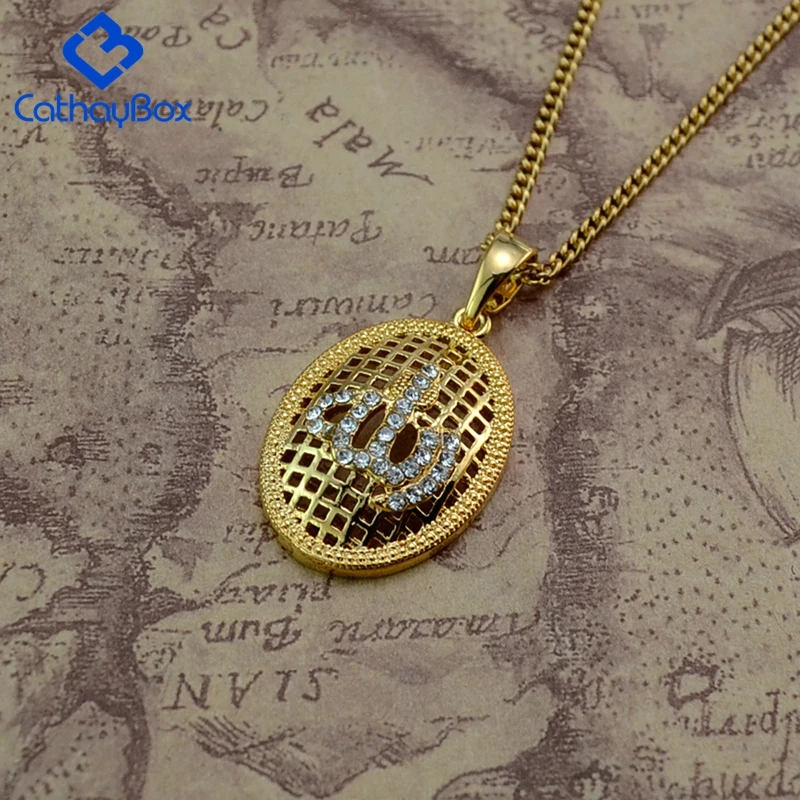 Curb Chain For Muslim|pendant necklace 