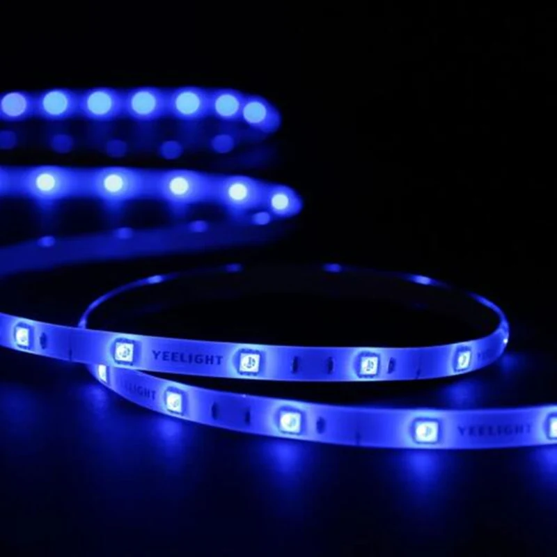 Новый Xiaomi Yeelight RGB Alexa Голосовое управление цветной светодиод 2 м 16 миллионов