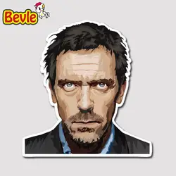 Bevle 1924 HughLaurie исполнитель Стикеры s логотип Тетрадь Водонепроницаемый прилив мода мультфильм 3 м Стикеры скейтборд Car граффити DIY