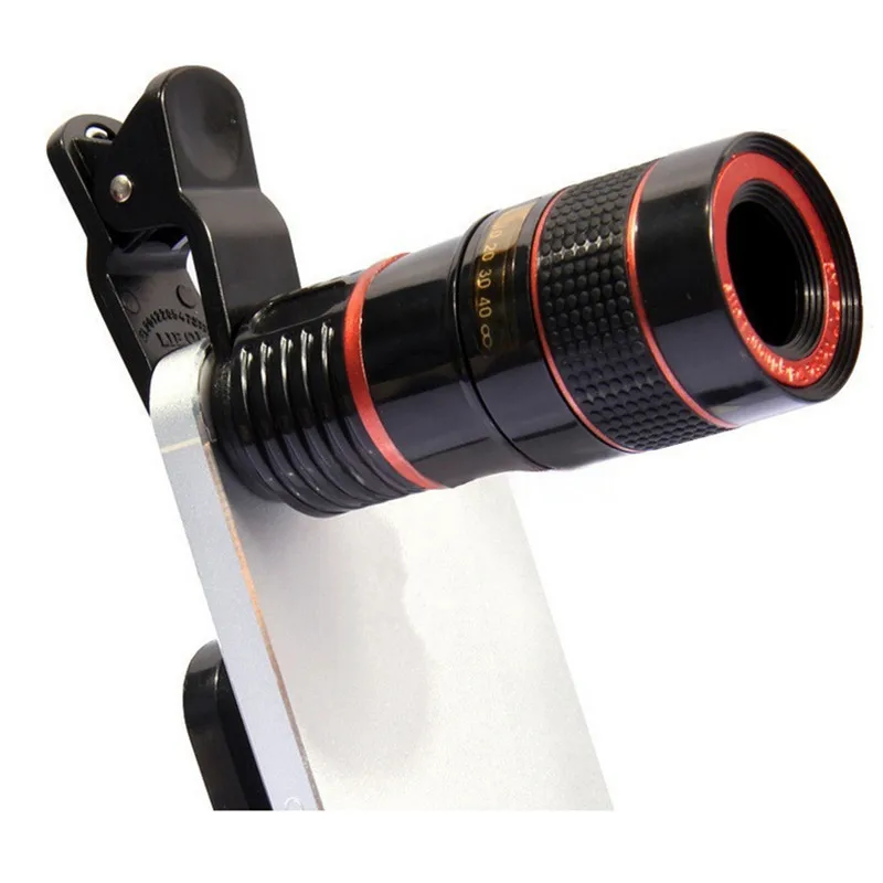 8X HD зум увеличительное стекло для мобильного телефона Микроскоп Цифровой телескоп объектив камеры для мобильного телефона камера увеличительное стекло