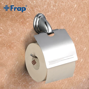 

Frap silver Antique stainless steel Cover Toilet Paper Towel Holder Space Aluminium Mounting Seat Bathroom accessories F1503